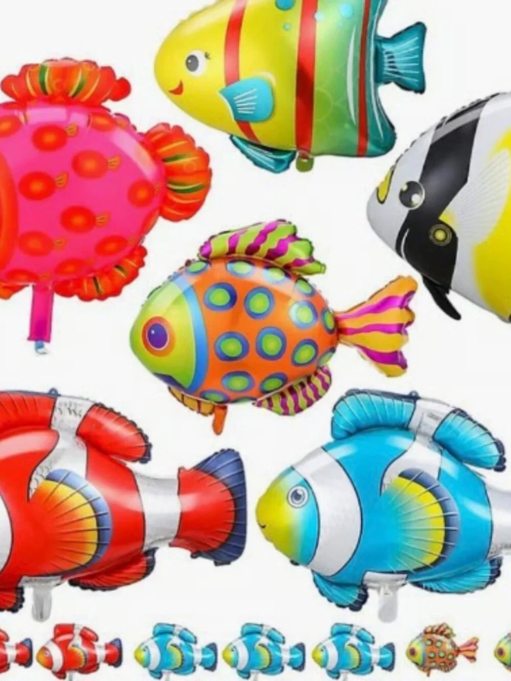 24-piece Fish Themed Party Balloons